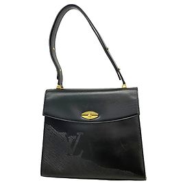 Louis Vuitton Opera Line Sparta Schultertasche Schwarz