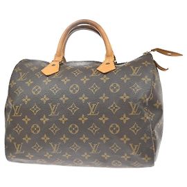 Louis Vuitton Speedy Monogram Canvas 30 Marrone