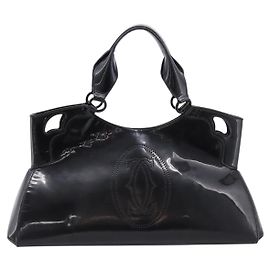 Cartier Marcello Lackleder Schwarz
