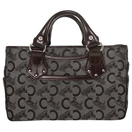 Céline Sac Celine Boogie Satchel Macadam Marron