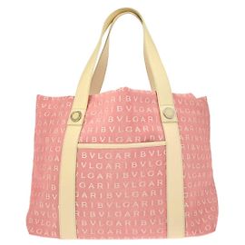 Bulgari Bvlgari Logomania Canvas Rosa