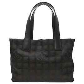 Chanel Travel Line Nylon Medium Marrone