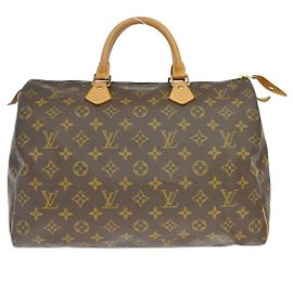 Louis Vuitton Speedy Monogram Canvas 35 Braun