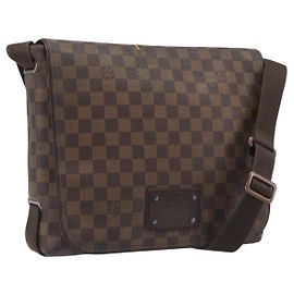 LOUIS VUITTON Damier Ebene Brooklyn MM Shoulder Bag N51211 LV Auth bs37517 Damier ebene