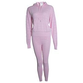Givenchy, set coordinato in maglia jacquard 4G rosa Rosa
