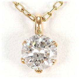 Autre Marque Collana in oro rosa 18K con diamante D'oro