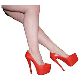 Christian Louboutin Louboutin High-Heel-Schuhe Rot