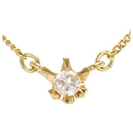 Autre Marque Collana in oro giallo 18K con diamante D'oro