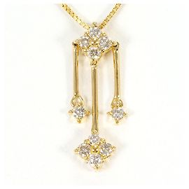 Autre Marque 18K Yellow Gold Necklace with Diamond Golden