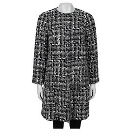 Dolce & Gabbana Wool Blend Collarless Coat Sz.40 Pre-owned Other