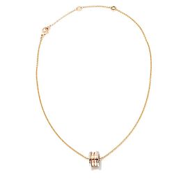 Bulgari B.Zero1 Collar Tricolor 750/18K Gold Collier 48 cm 14 g 2017 Full Set con caja Blanco Dorado