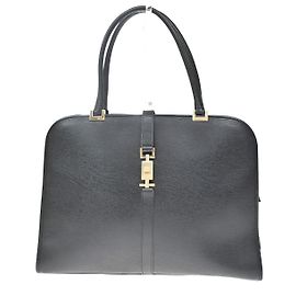 Gucci Jackie O Leather Large Schwarz