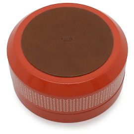 Hermès BoudoirPM Lack-Accessoire-Box Orange