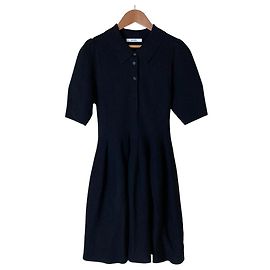 Autre Marque Snidel Rib Knit Dress Black