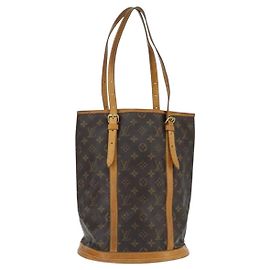 LOUIS VUITTON Monogram Bucket GM Shoulder Bag M42236 LV Other