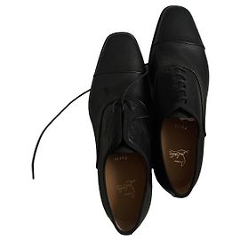 Christian Louboutin Scarpe eleganti in pelle nera Nero