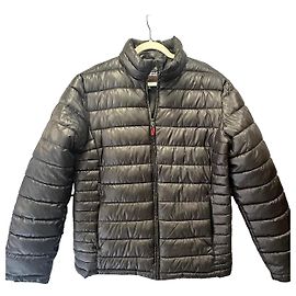 Autre Marque Geographical Norway Expedition Steppjacke Schwarz Silber Hardware