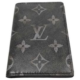 Tarjetero Louis Vuitton Black Monogram Negro