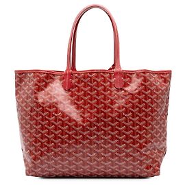 Goyard Red Goyardine Saint Louis PM Vermelho