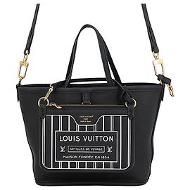 Louis Vuitton Brown Monogram Neverfull Bandouliere Inside Out BB Marrone
