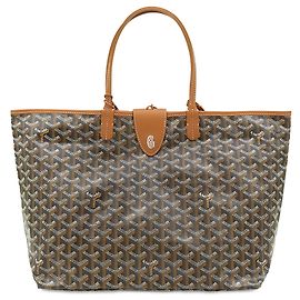 Goyard Black Goyardine Saint Louis PM Black