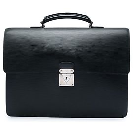 Louis Vuitton Black Epi Robusto 2 Black