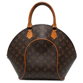 Louis Vuitton Brown Monogram Ellipse MM Castaño