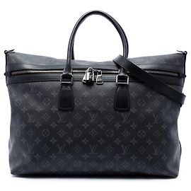 Louis Vuitton Black Monogram Eclipse Apollo All Day Nero