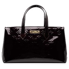 Louis Vuitton Purple Monogram Vernis Wilshire PM Violet