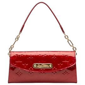 Louis Vuitton Red Monogram Vernis Sunset Boulevard Red