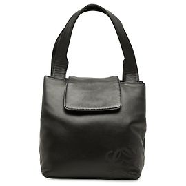 Bolso LOEWE Anagram de napa negro Negro