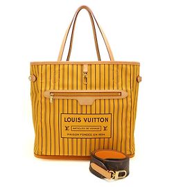 Sac cabas Louis Vuitton Monogram Neverfull Marron