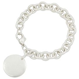 Autre Marque Tiffany & Co. Round Tag Charm Bracelet Other