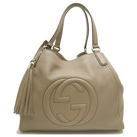Bolso Tote GUCCI Interlocking G Gris