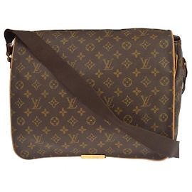 Louis Vuitton Abbesses Messenger Monogram Canvas Braun