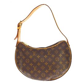 Louis Vuitton Croissant Monogram Canvas MM Marrom