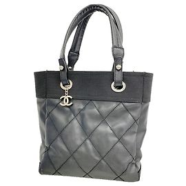 Saco Tote Chanel Paris Biarritz Preto