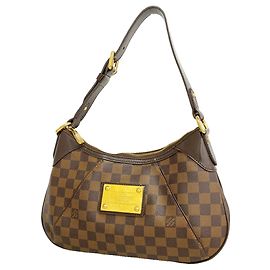 Bolsa de Ombro Louis Vuitton Damier Thames PM Damier ebene