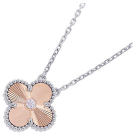 Collana Van Cleef & Arpels Alhambra Guilloché Altro