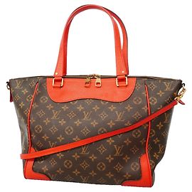 Louis Vuitton Monogram Estrella Tote Bag Braun Fuschia