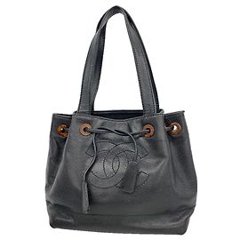 Saco Tote Chanel preto Preto
