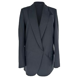 Brunello Cucinelli Single-breasted Blazer in Black Wool Black