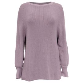 Pull-over en maille Max Mara en coton violet Autre
