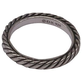 Anillo Cable Stack David Yurman en plata de ley Plata