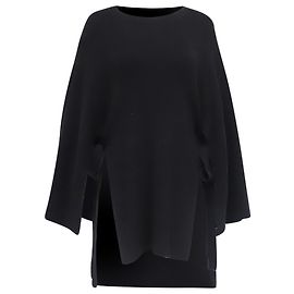 Jersey capa de punto oversize Marni en algodón negro Negro