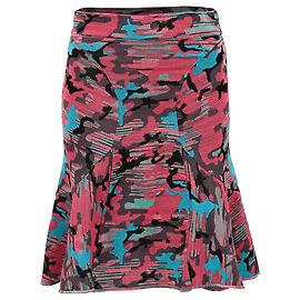 Missoni Knitted Camouflage Midi Skirt in Multicolor Cotton Multiple colors