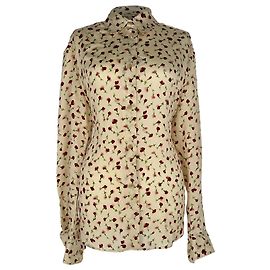 Camicia stampata Khaite Argo in cupro multicolore Multicolore