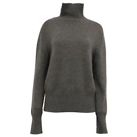 Autre Marque Renggli Rollkragenpullover aus grauem Kaschmir Grau