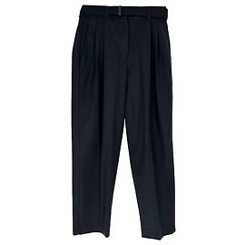 Pantalones Brunello Cucinelli en lana negra Negro