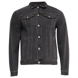 Chaqueta vaquera Brunello Cucinelli en algodón gris Gris
